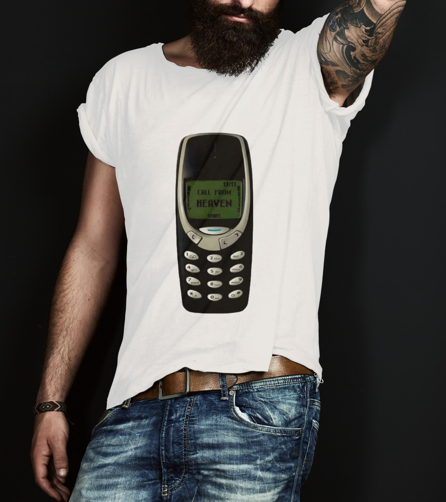 11:11 Call From Heaven Spirit Vintage Phone T-Shirt