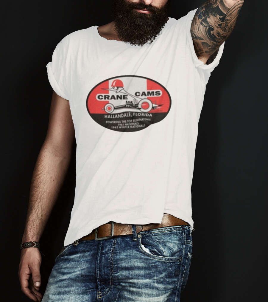 Crane Cams Hallandale Florida 1962 Winter Nationals Eliminator Racing T-Shirt