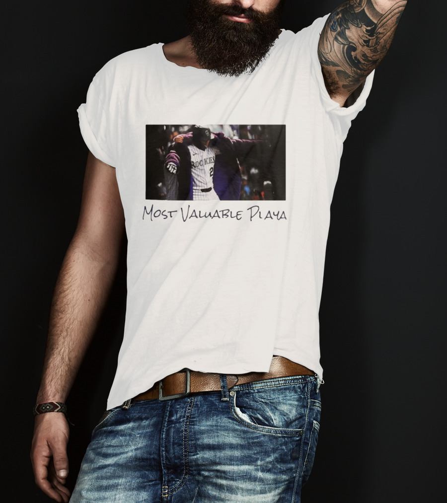 Rockies Most Valuable Playa Baseball T-Shirt