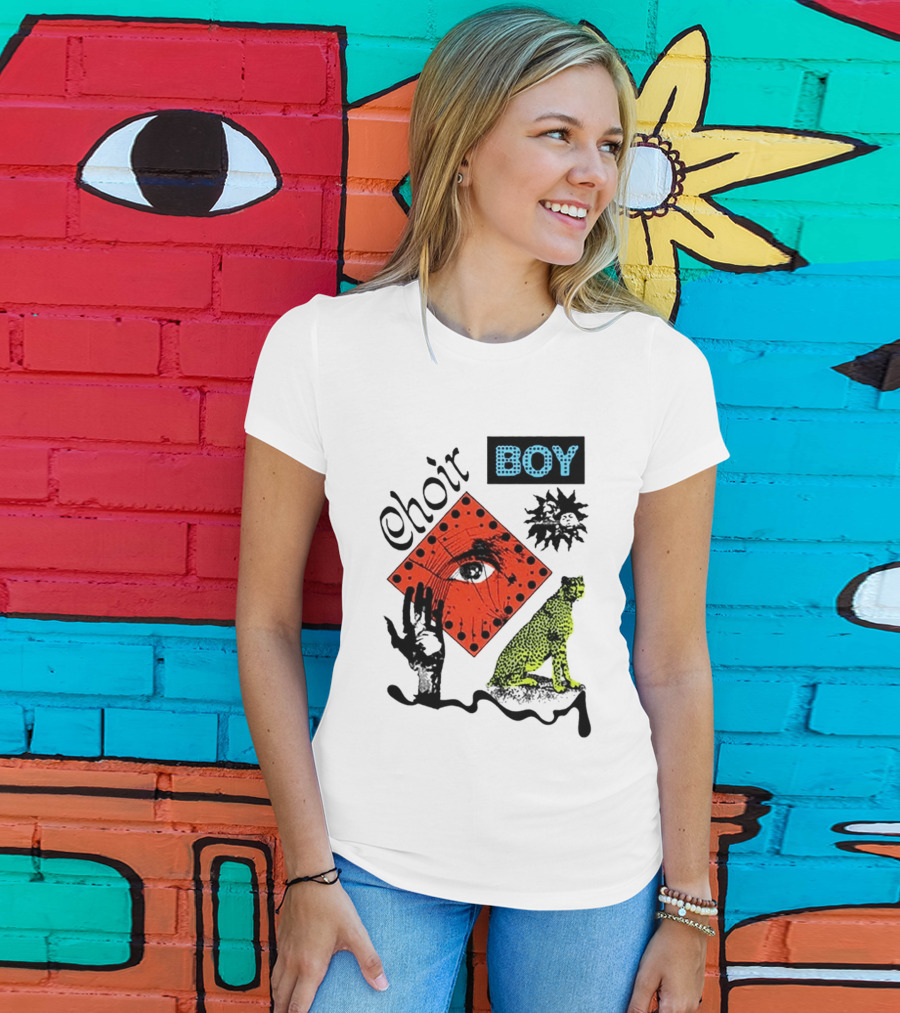 Choir Boy Eye Sun Cheetah Mystical T-Shirt