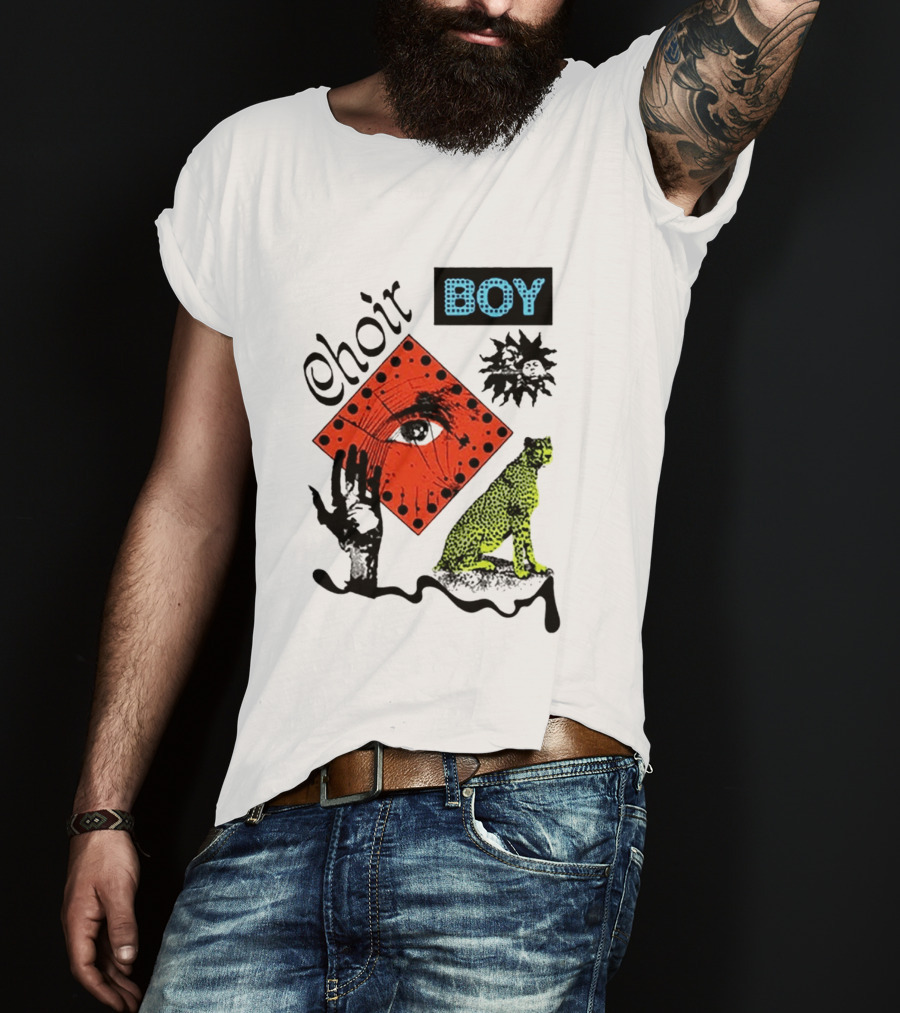 Choir Boy Eye Sun Cheetah Mystical T-Shirt