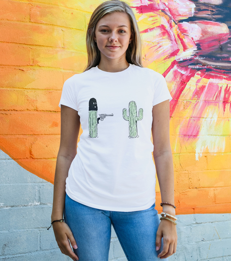 Phil Miller The Last Man On Earth Stick'em Up Cactus Duel T-Shirt