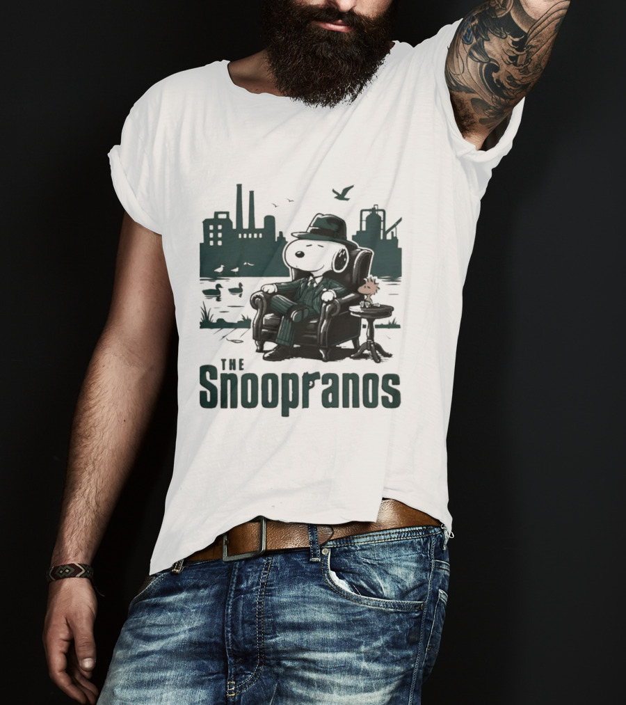 The Snooprans Snoopy X Sopranos Fusion Dr. Melfi Cont'd Do You Feel Depressed T-Shirt