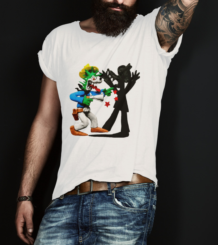 Spooky Woods Backstabber Cartoon Forest Duel T-Shirt