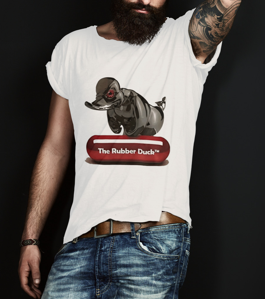 The Rubber Duck Black Chrome Collectible T-Shirt