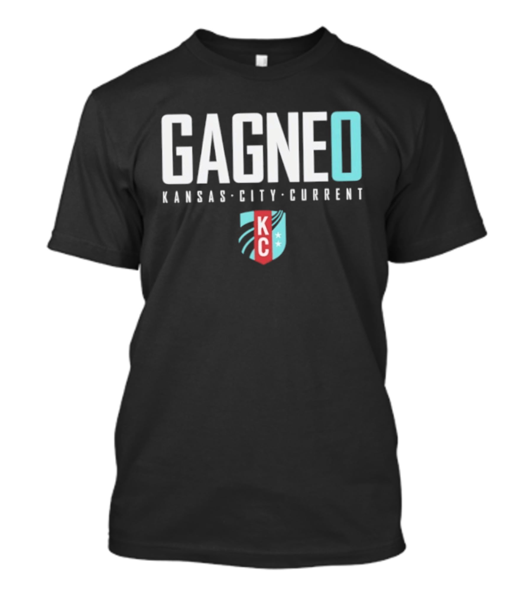 Gagne 0 Kansas City Current NWSL KC T-Shirt