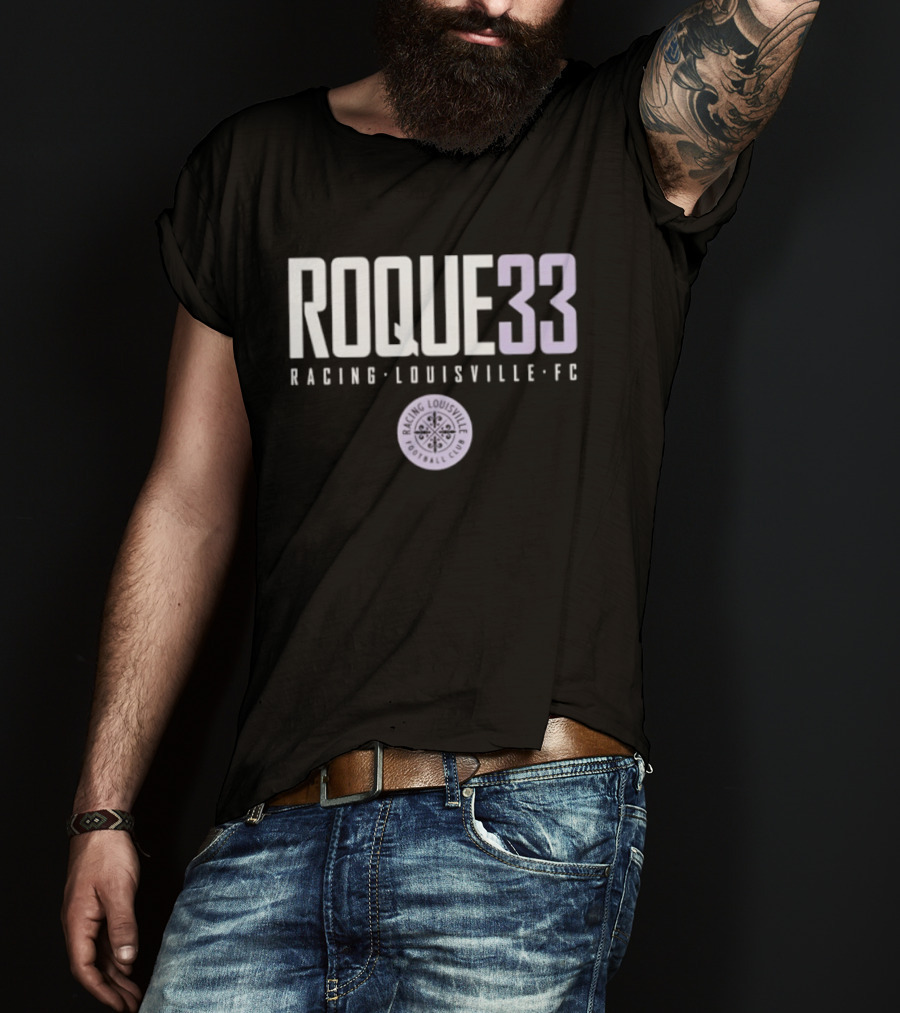 Cristina Roque 33 Racing Louisville FC NWSL T-Shirt