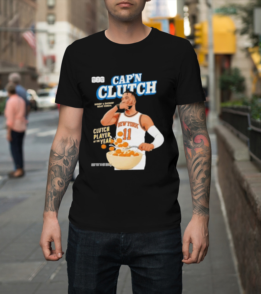 Cap'n Clutch New York Eleven Clutch Player Of The Year T-Shirt