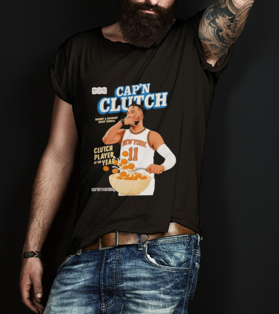Cap'n Clutch New York Eleven Clutch Player Of The Year T-Shirt