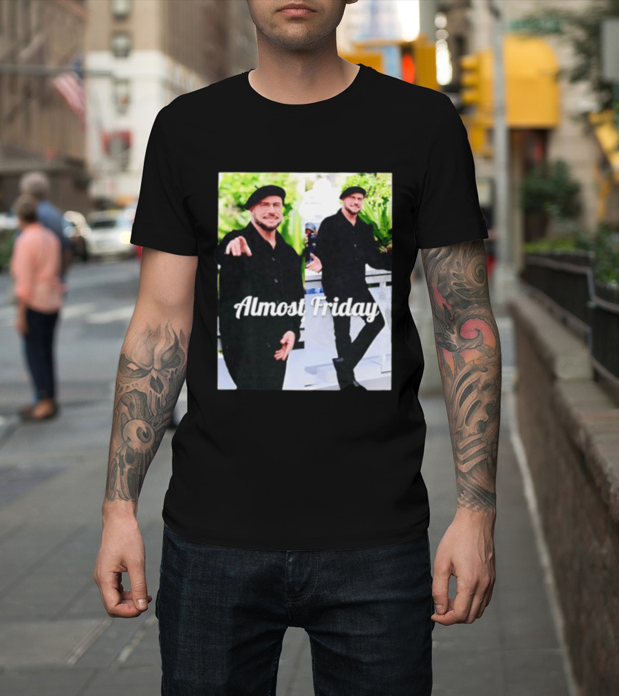John Travolta Almost Friday Cannes Film Festival 2026 Saturday Night T-Shirt