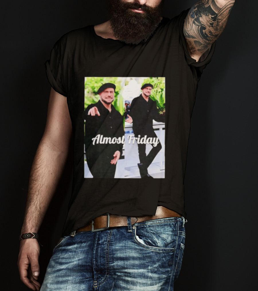 John Travolta Almost Friday Cannes Film Festival 2026 Saturday Night T-Shirt