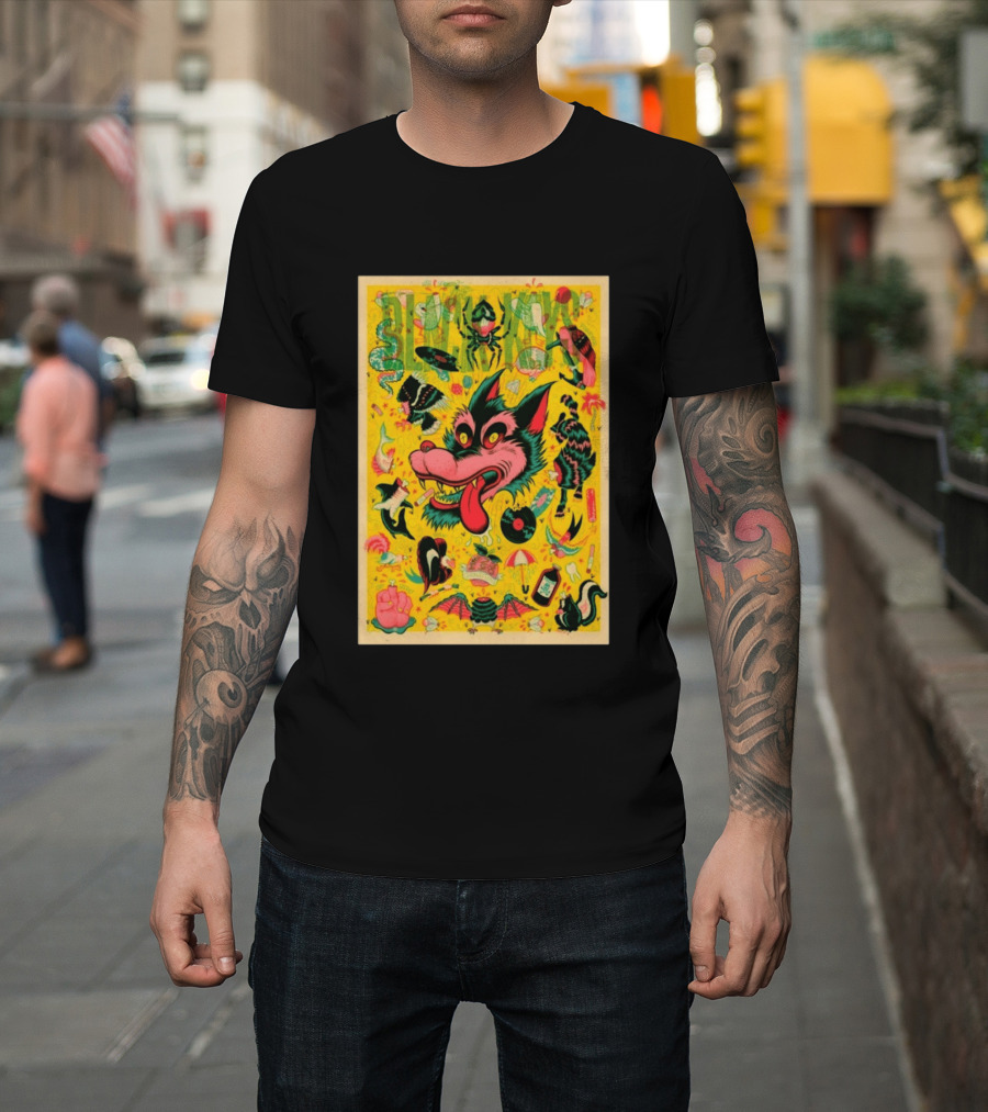 The Black Keys Carnation WA May 29 30 2026 Wolf Spider Vinyl Record T-Shirt