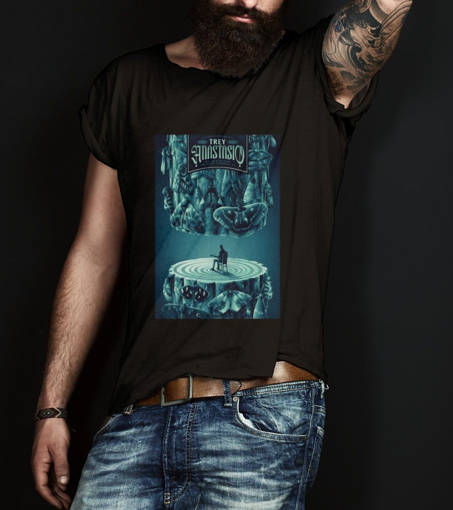 Trey Anastasio Acoustic Evening May 29 30 2022 Missoula MT Tour With Moths And Guitarist T-Shirt