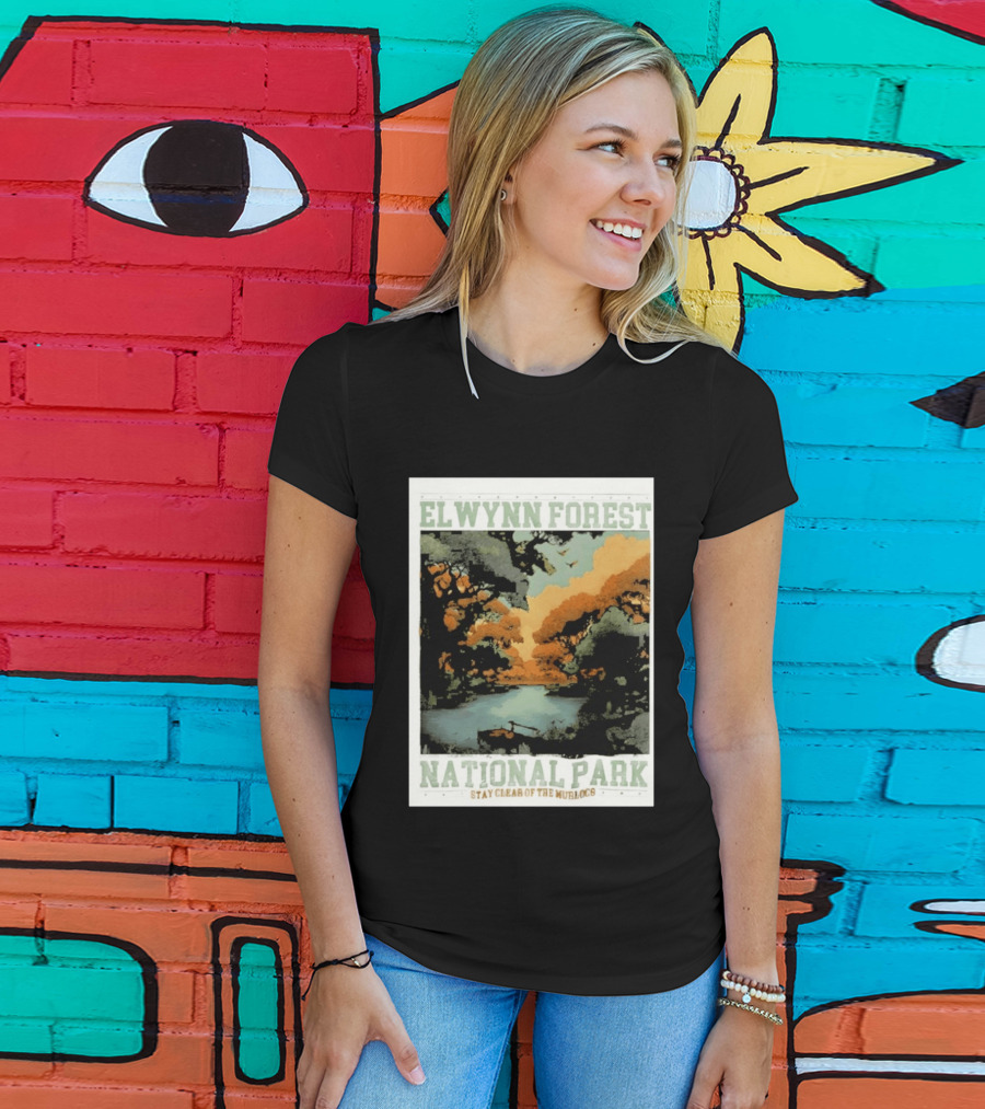 Elwynn Forest National Park Stay Clear Of The Murlocs T-Shirt