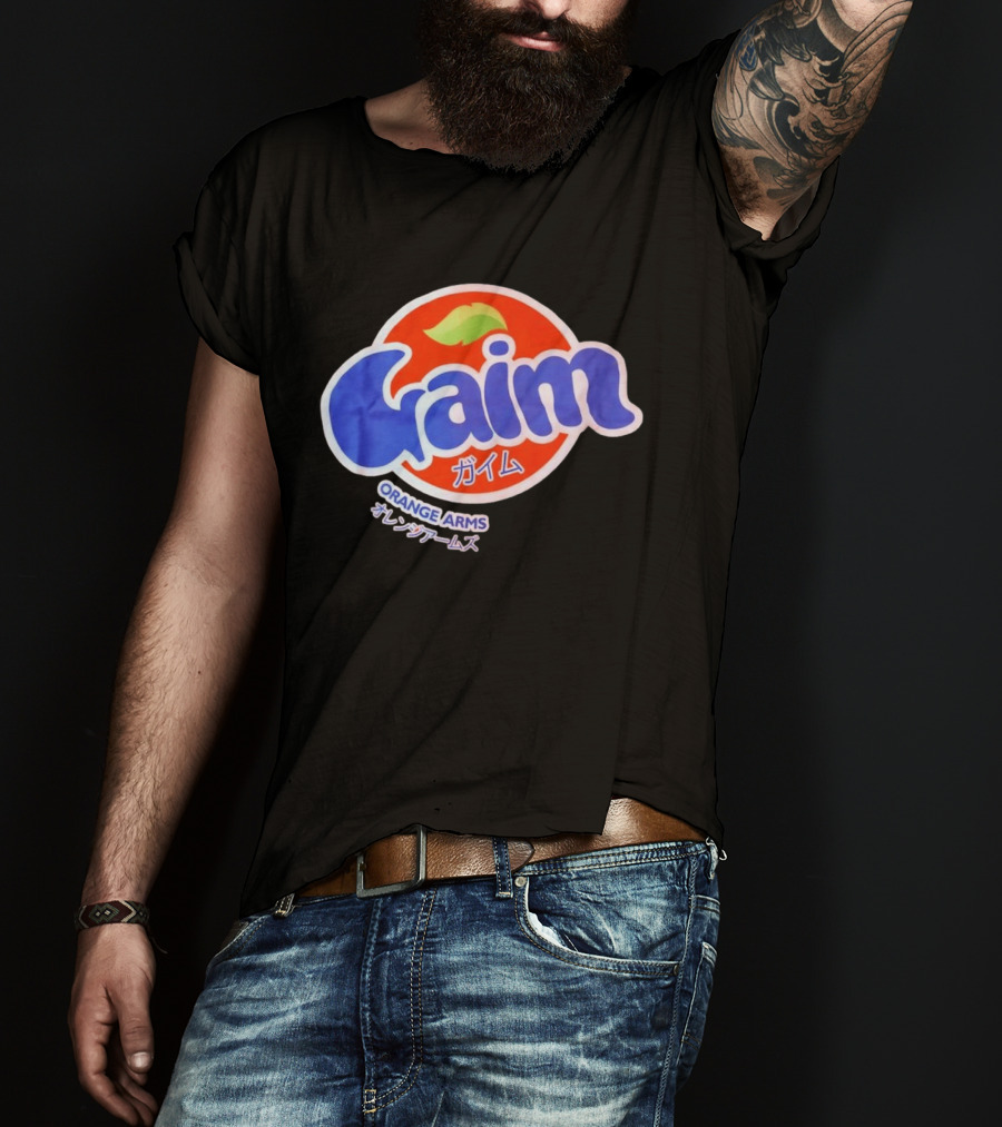 Gaim Orange Leaf Arms T-Shirt