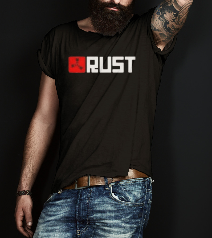 Rust Trust Issues Radiation Symbol Gaming T-Shirt