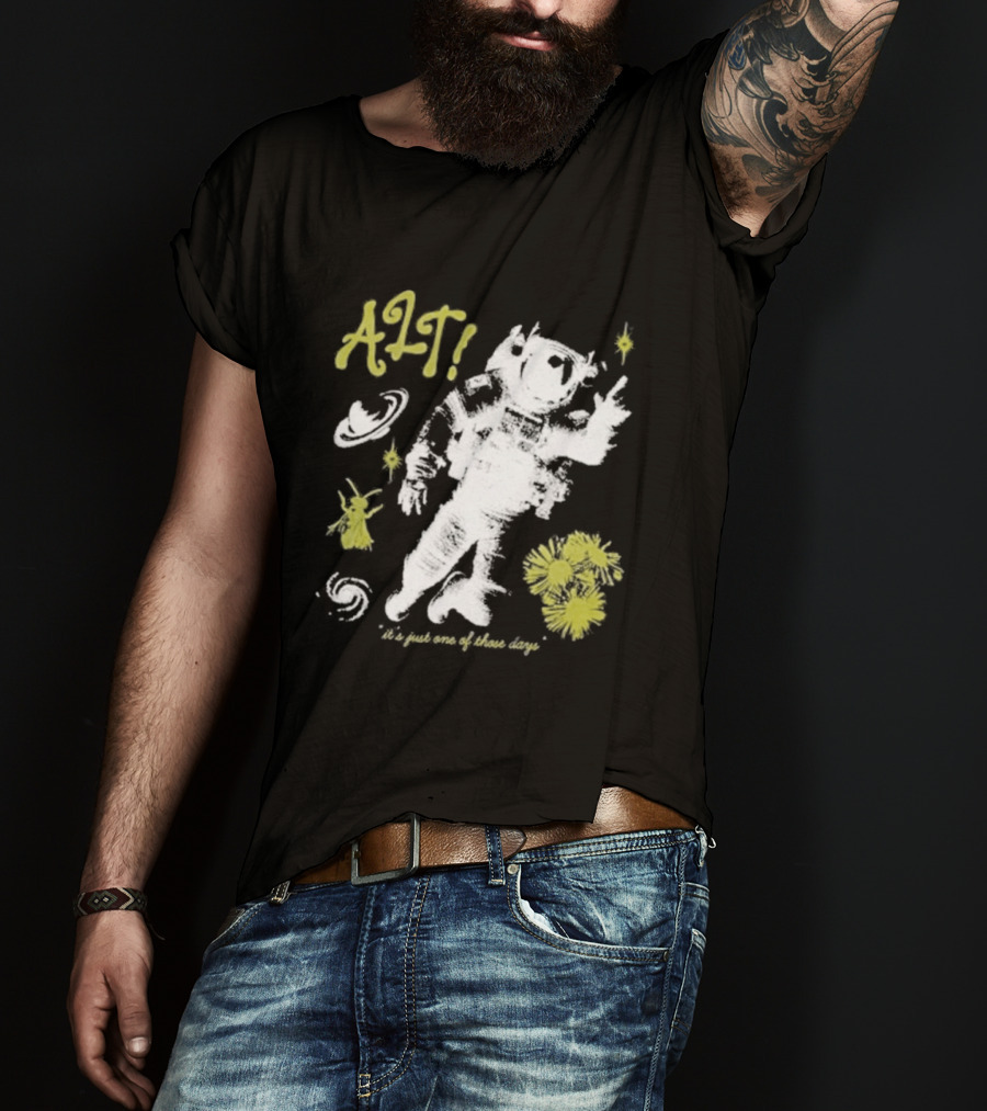 Emo Night Tour Alt Astronaut A29 Out Of This World Adventure T-Shirt