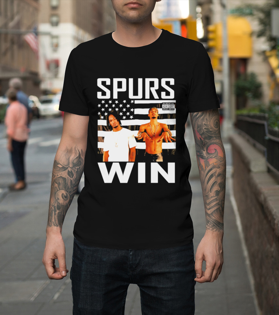 Victor Wembanyama Stephon Castle Spurs Win Outkast Stankonia T-Shirt