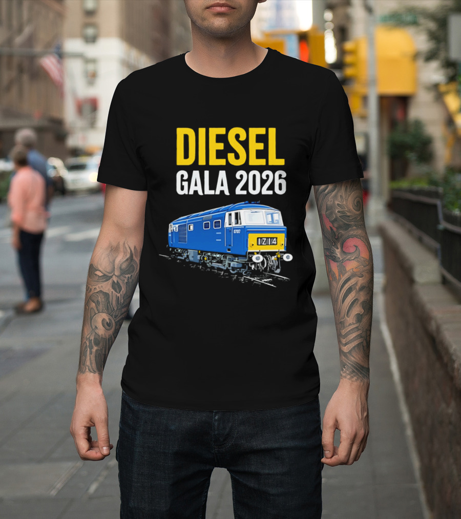 Diesel Gala 2026 07017 Train Event T-Shirt