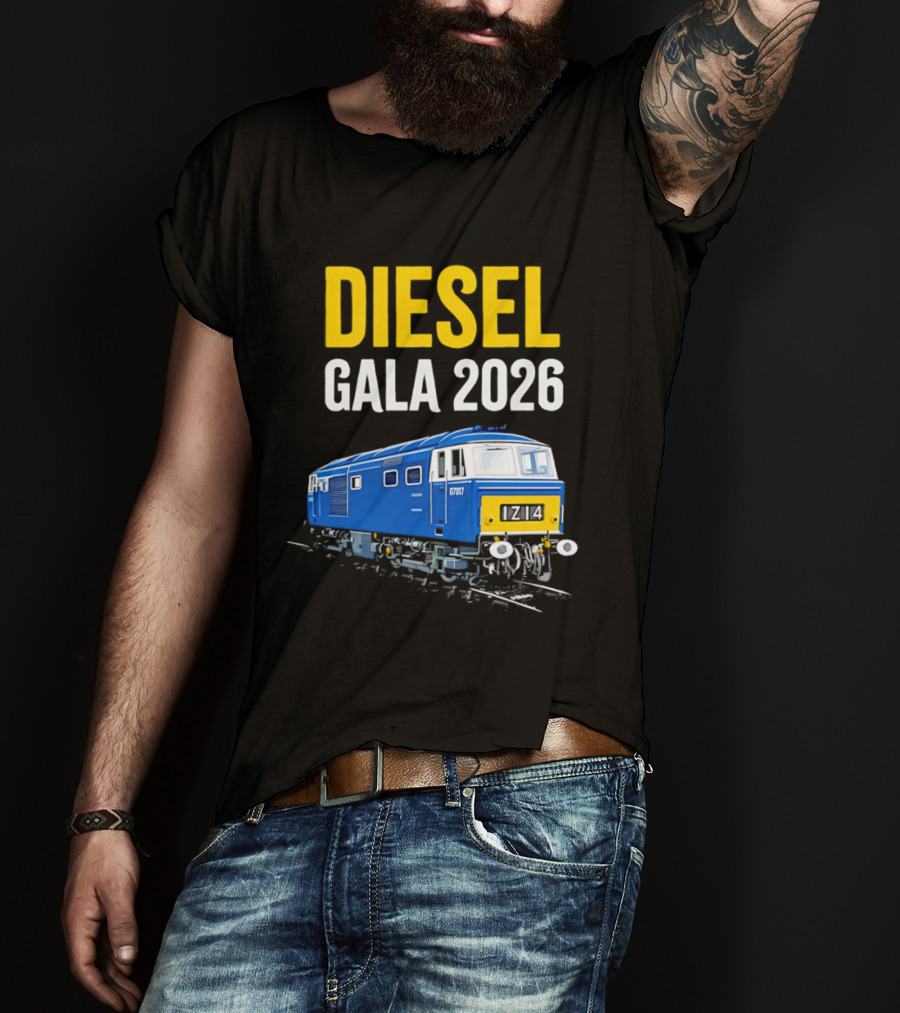 Diesel Gala 2026 07017 Train Event T-Shirt