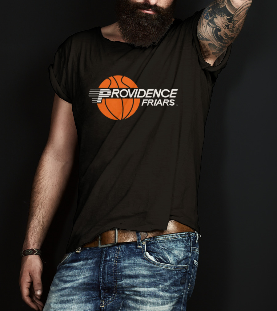 Providence Friars Basketball Orange Ball T-Shirt