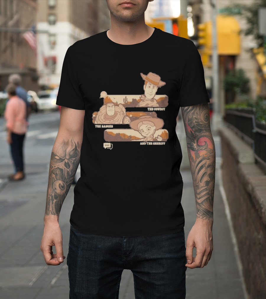 The Cowboy The Ranger And The Sheriff T-Shirt