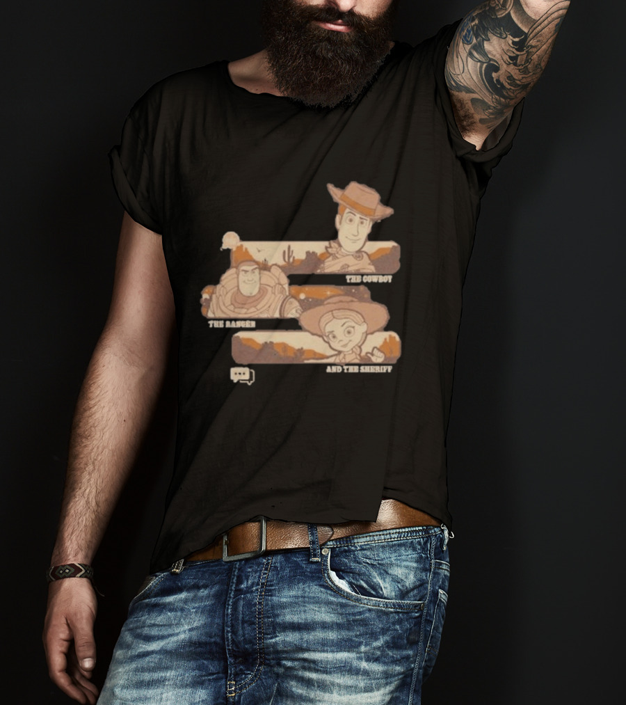 The Cowboy The Ranger And The Sheriff T-Shirt