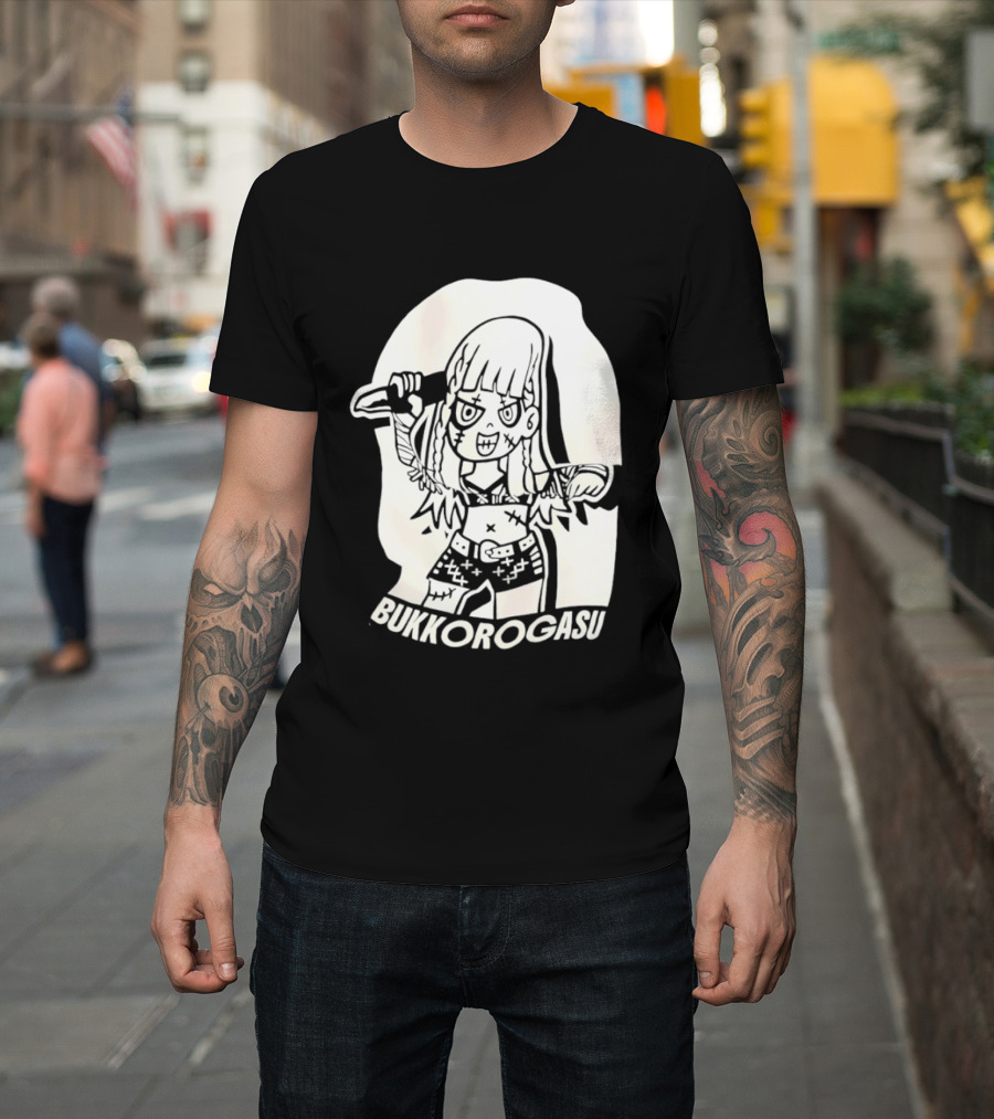 Mei Seira Bukkorogasu Bold Style Cartoon Fashion T-Shirt