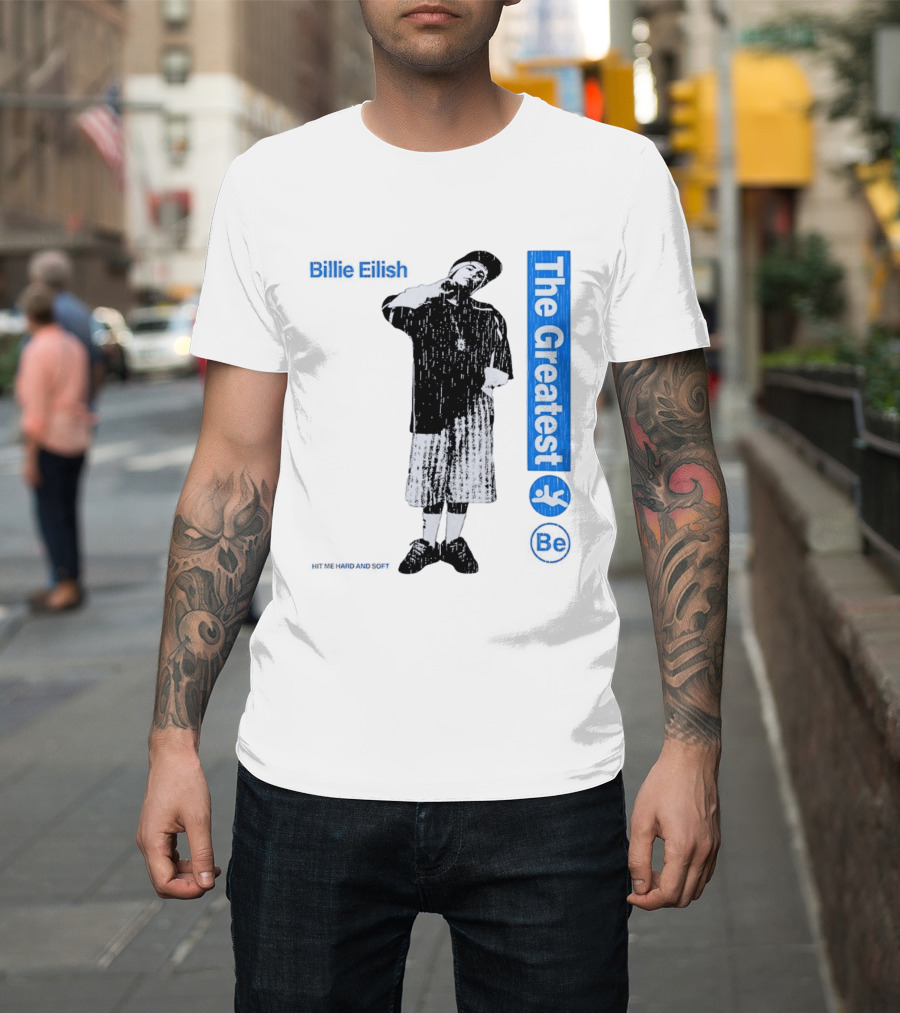 Billie Eilish The Greatest Y2K Street Style Hip Hop Iconic Look T-Shirt
