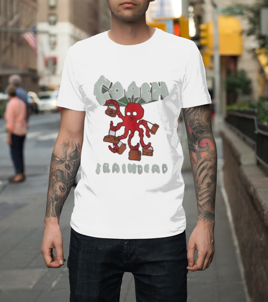 Coach Brain Dead Octopus With Bags T-Shirt