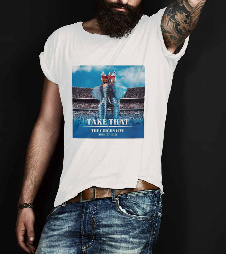 Take That The Circus Live Summer 2026 Stadium Performance T-Shirt