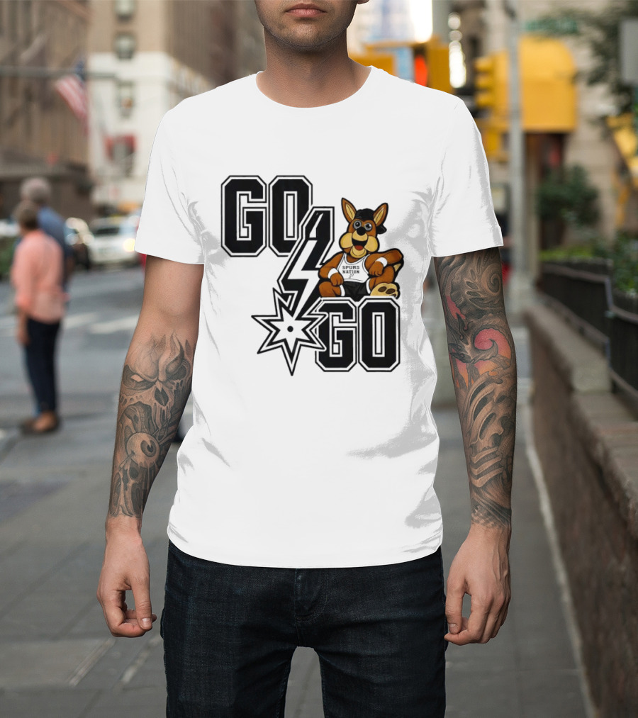San Antonio Spurs NBA Go Go Spurs Nation Coyote T-Shirt