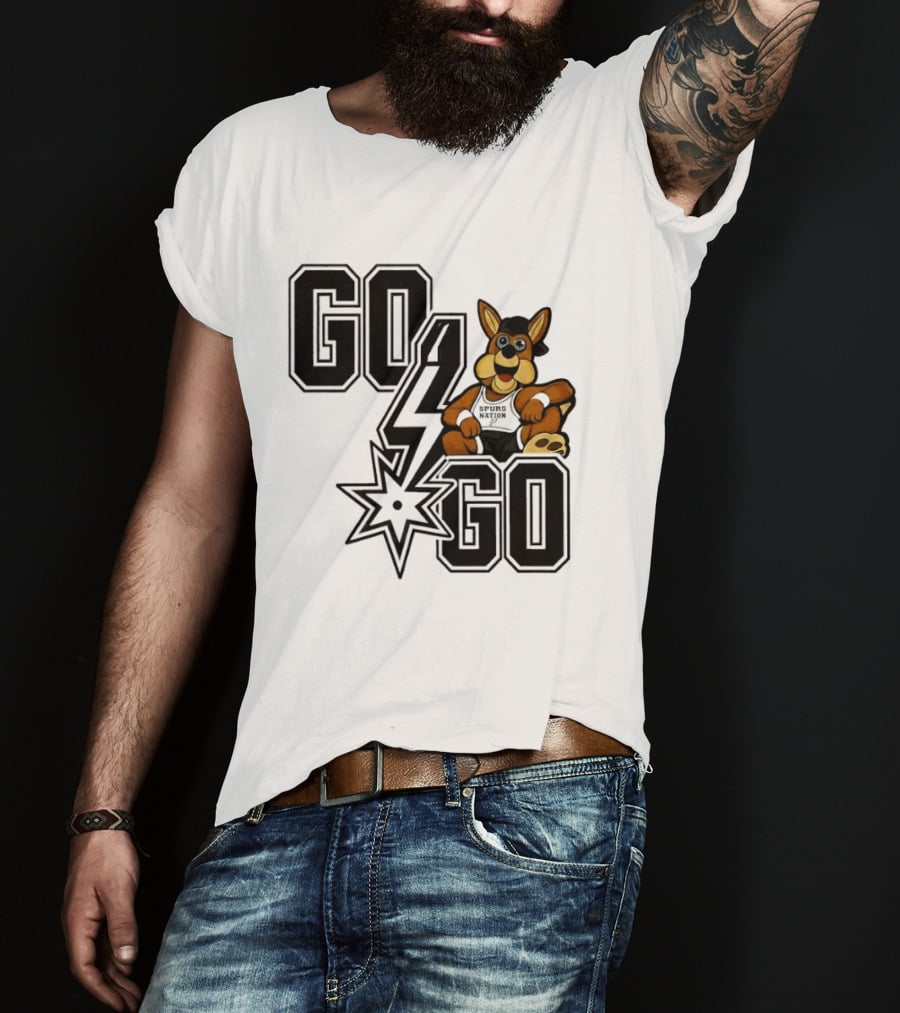San Antonio Spurs NBA Go Go Spurs Nation Coyote T-Shirt
