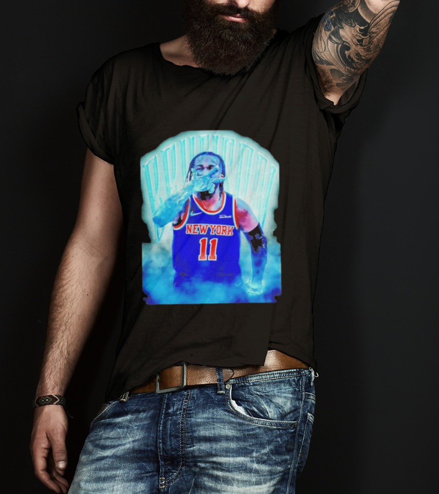 New York Ice Man Brunson 11 Jersey Knicks T-Shirt
