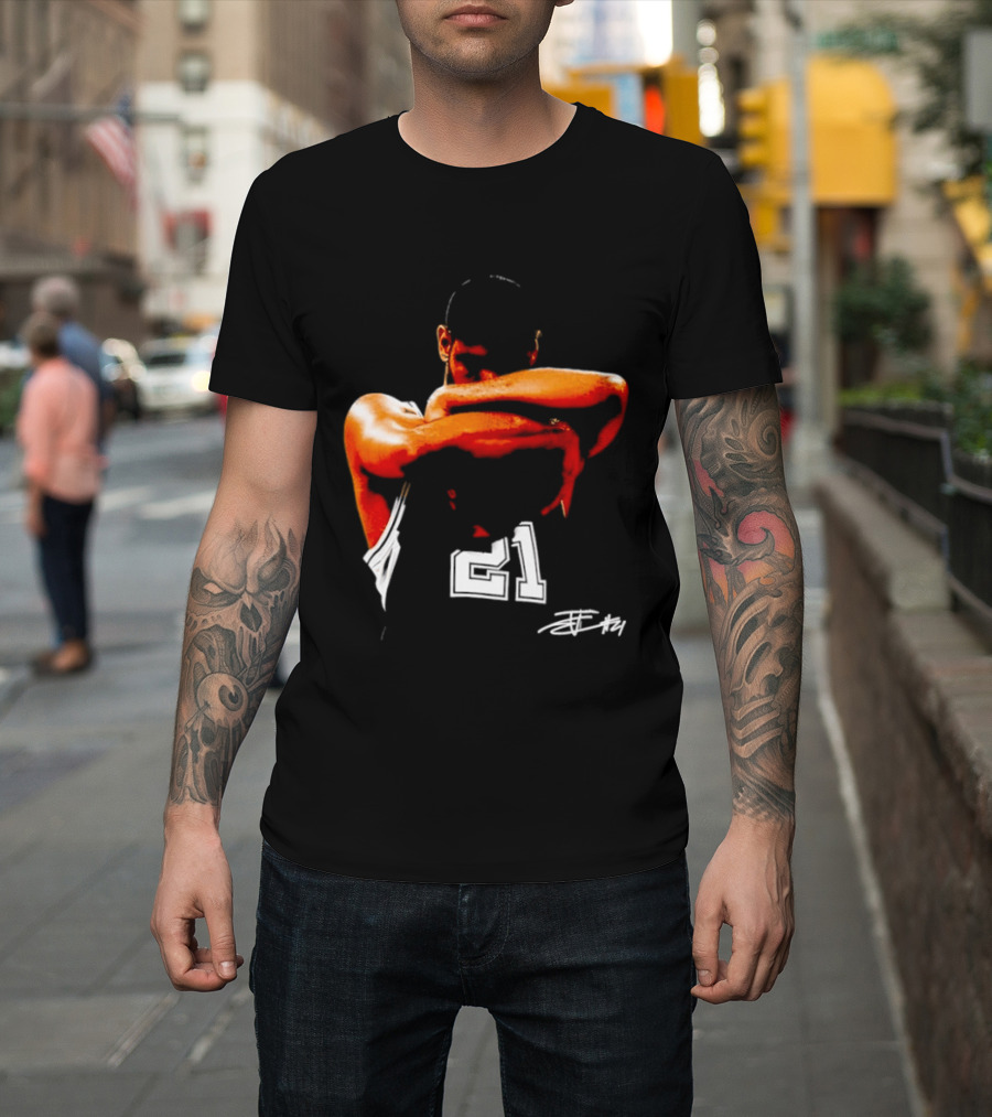 Tim Duncan San Antonio Spurs NBA 21 TD Basketball Legend T-Shirt