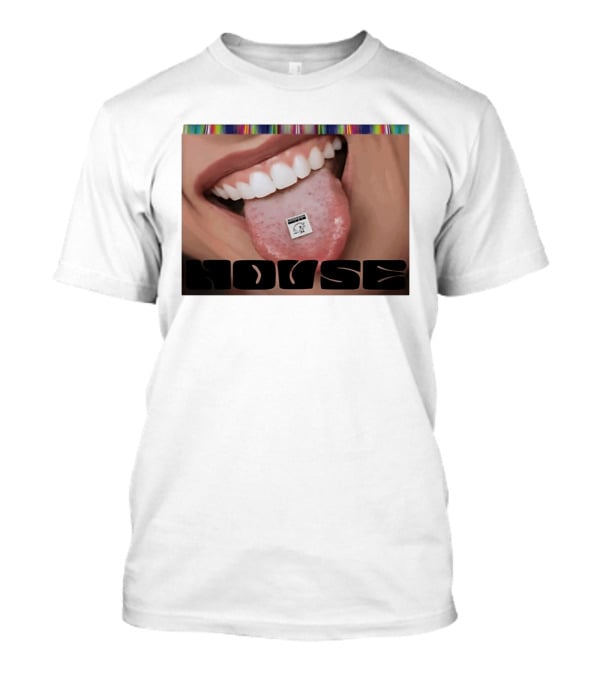 Mushroom Houses World Class Psychedelics House Rave LSD Acid House T-Shirt