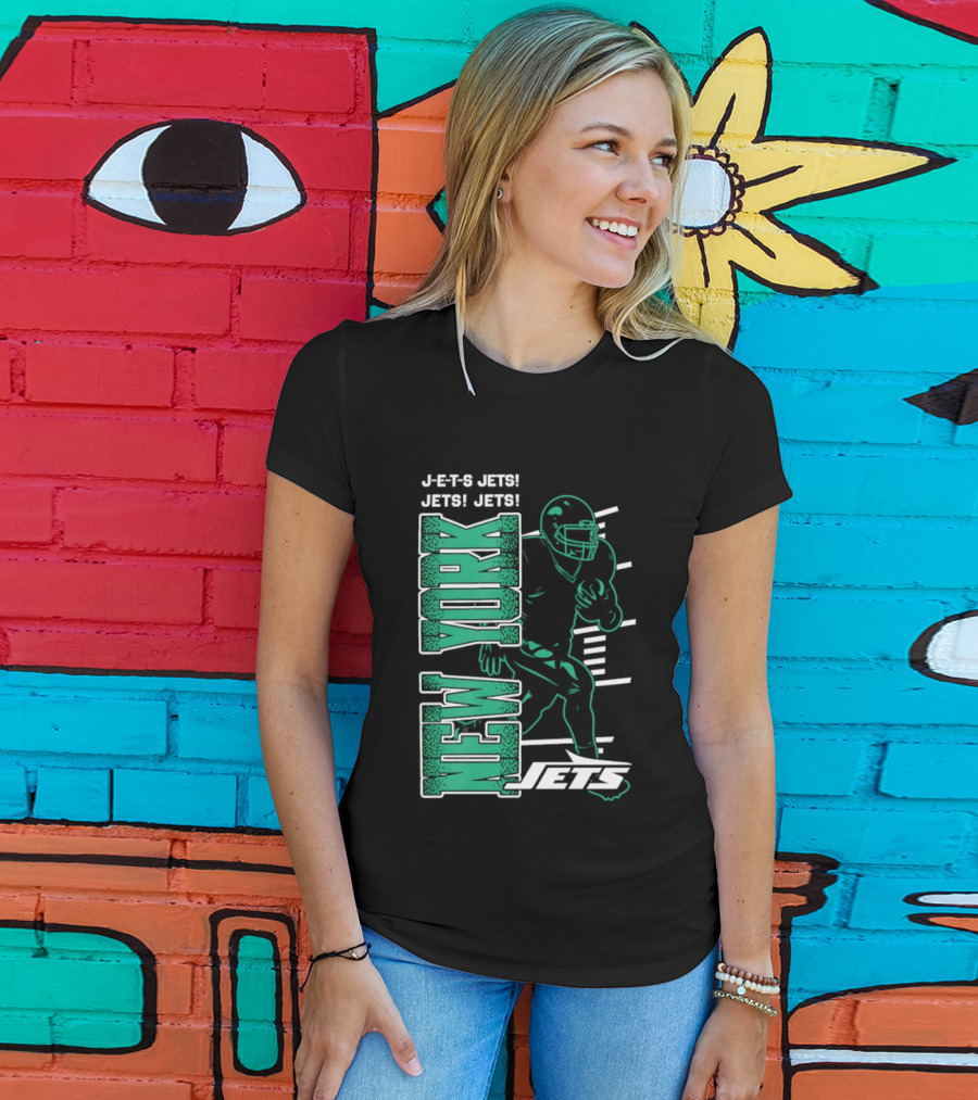 New York Jets Jets Football Player T-Shirt