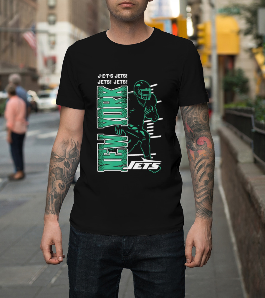 New York Jets Jets Football Player T-Shirt