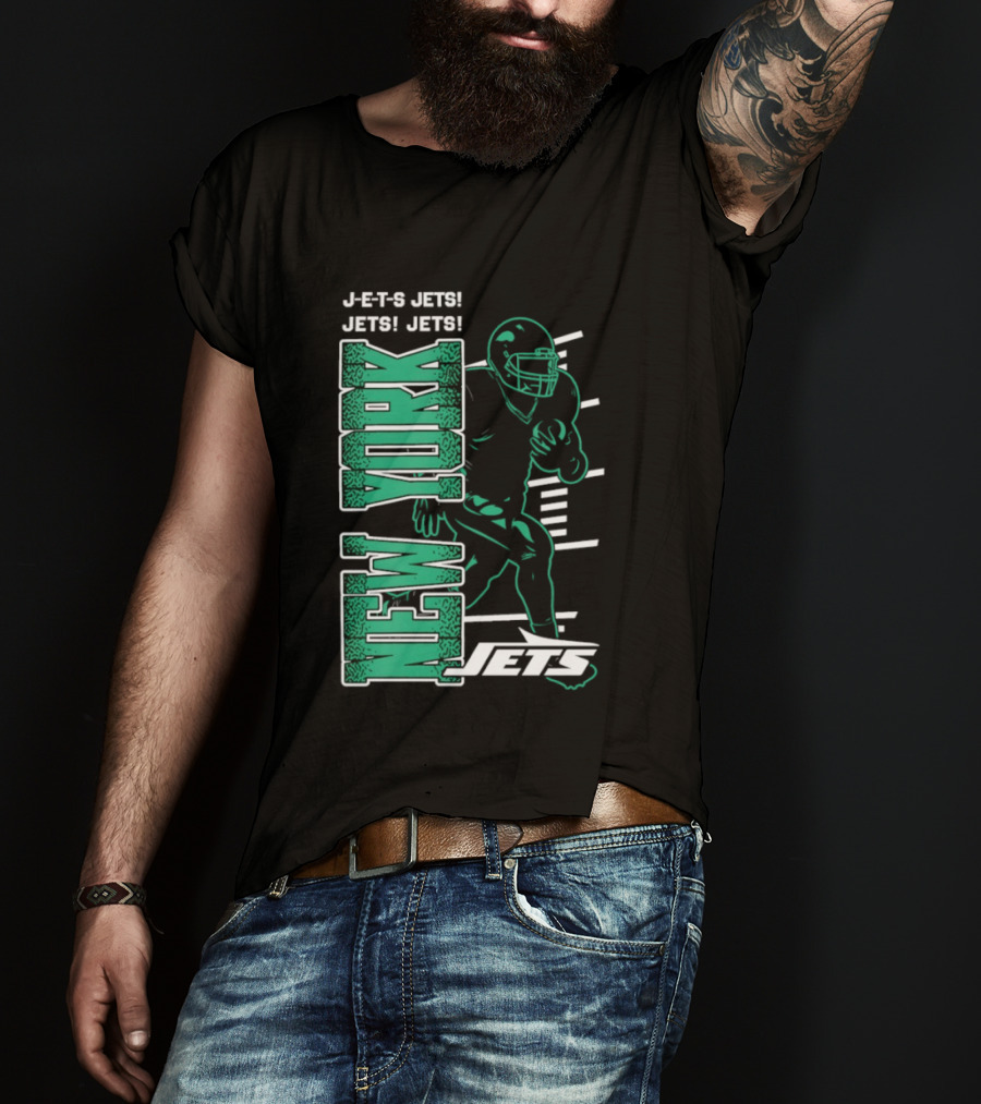 New York Jets Jets Football Player T-Shirt