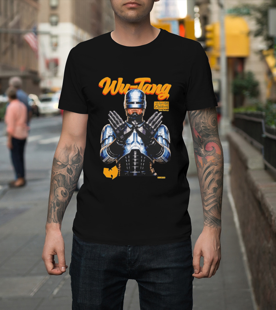 Wu Tang RoboCop Is For The Children Mashup T-Shirt