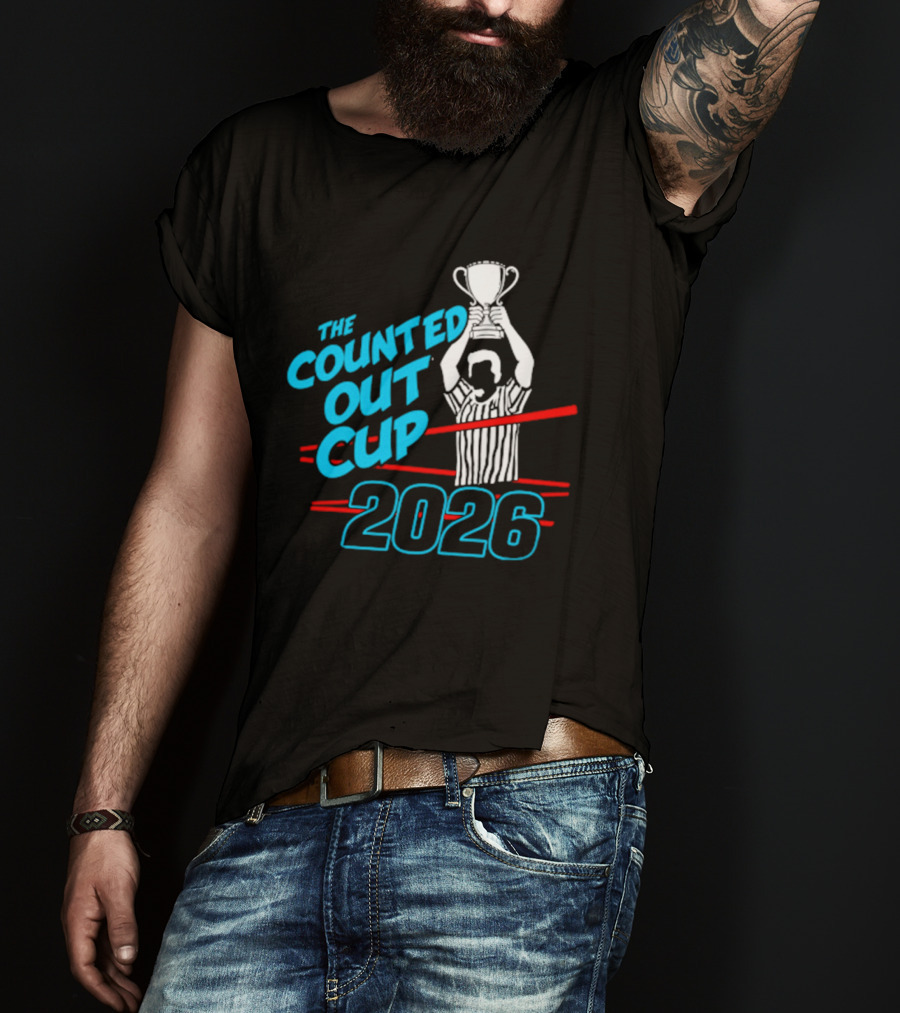 The Counted Out Cup 2026 Trophy Celebration T-Shirt