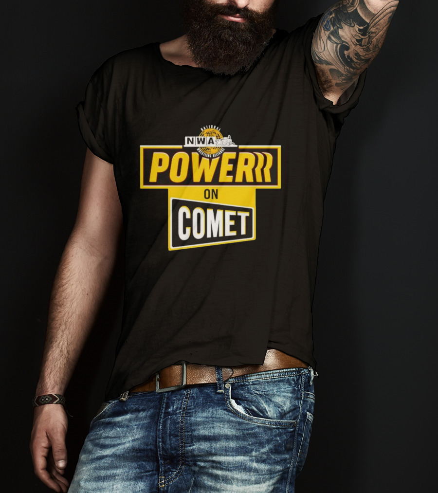 NWA Power On Comet Wrestling Alliance T-Shirt