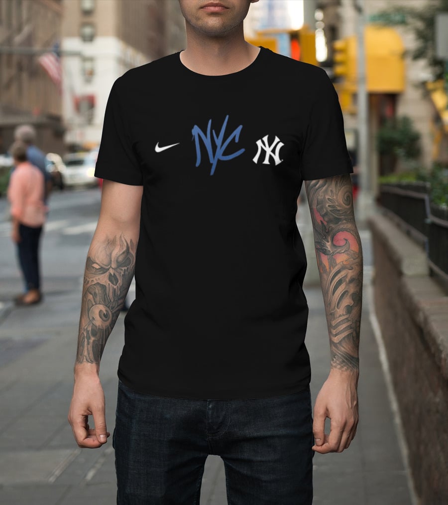 New York Yankees Nike NYC The Bronx The House That Ruth Built Today Tomorrow Forever T-Shirt