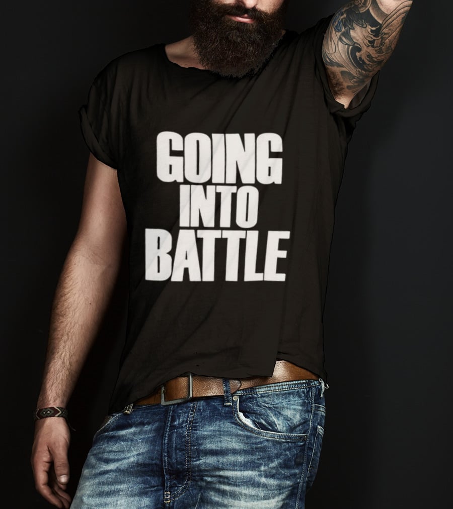 Cleveland Basketball Going Into Battle On The Shoulders Of The King 2 Sided T-Shirt