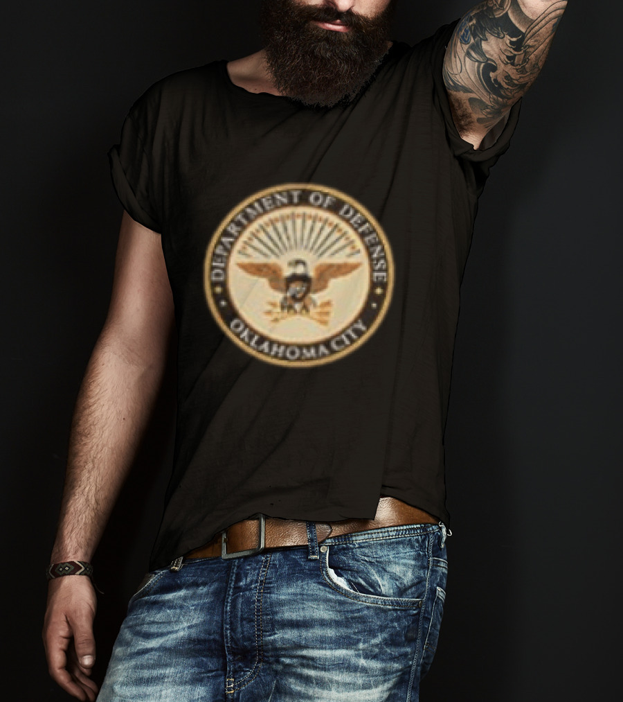 Secretary Of Defense Department Of Oklahoma City Alex Caruso Two Sided T-Shirt