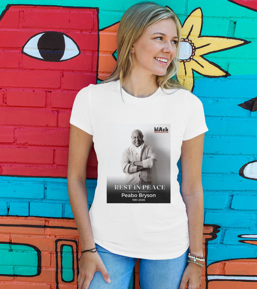 Rest In Peace Peabo Bryson 1951 2026 Singer Songwriter Beautiful Ballads T-Shirt