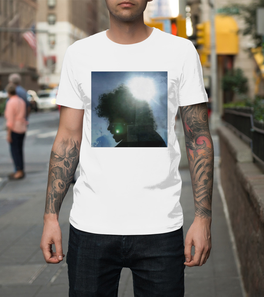 SZA SOS Album Cover Silhouette Sunlight Effect T-Shirt