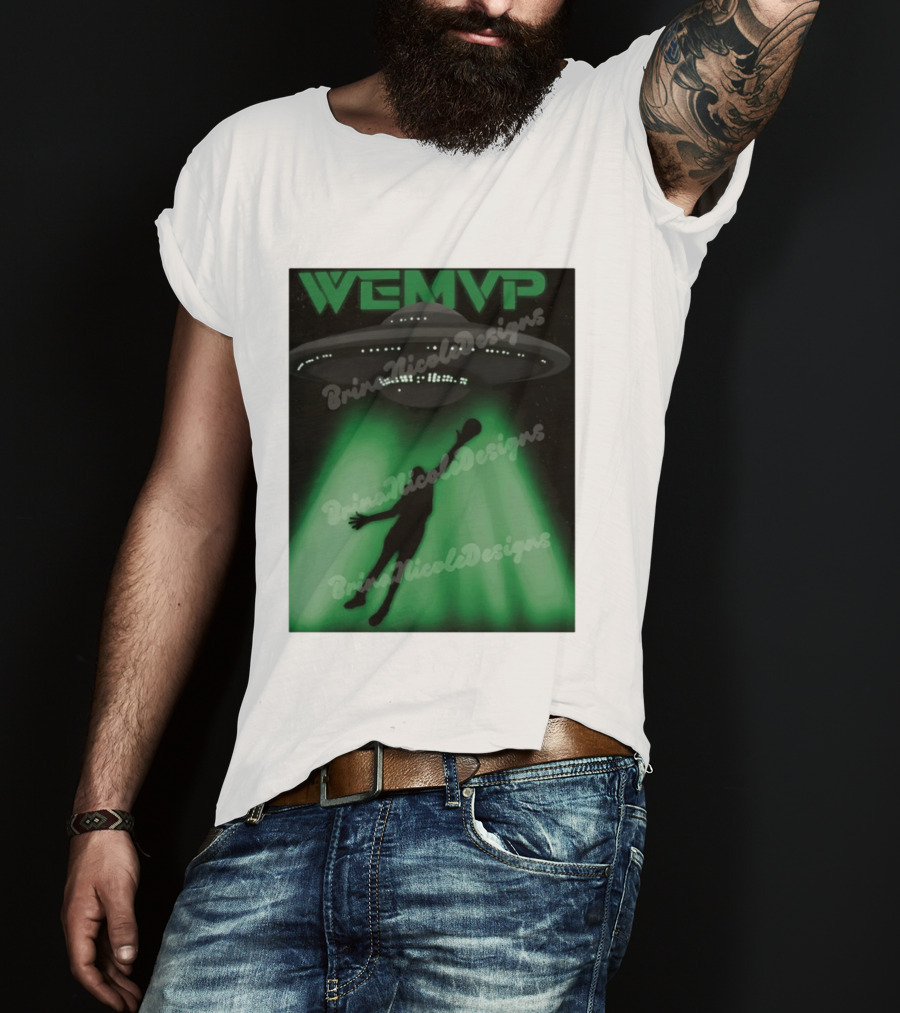 WEMVP Wemby Alien UFO San Antonio Spurs Basketball NBA 2026 T-Shirt