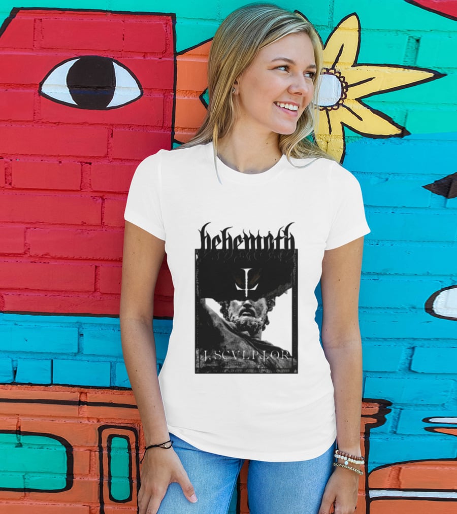 Behemoth I Sculptor Of Aeons And Worlds Statue Of Power T-Shirt