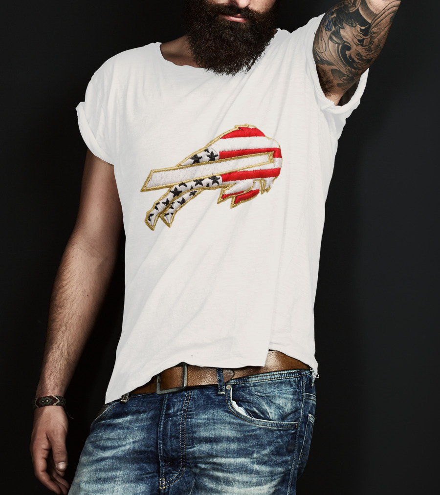 Bills America 250th Anniversary Stars And Stripes T-Shirt